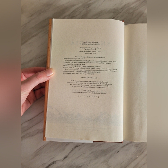 Analogia by George Dyson - Picture 2 of 2